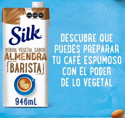 Silk Barista Bebida de Almendra 6 piezas de 946 ml - .