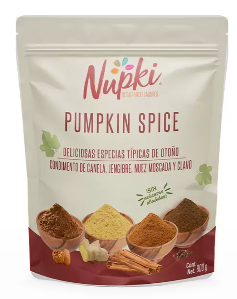 Nupki Pumpkin Spice 800 grs - KOZ