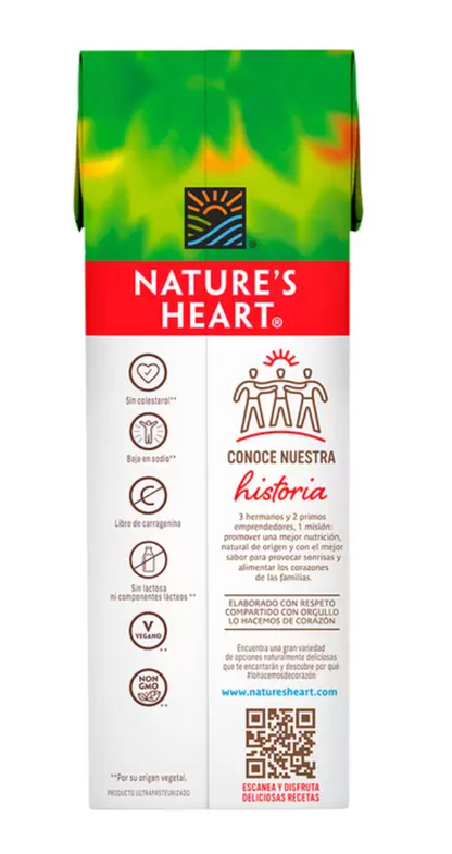 Nature's Heart Bebida de Avena y Linaza 6 de 946 ml - KOZ