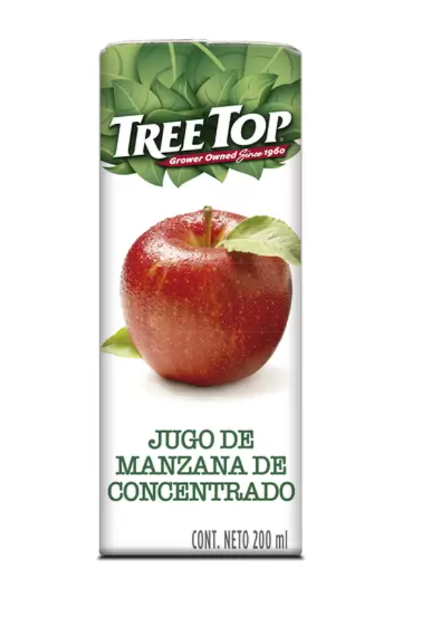 Tree Top Jugo de Manzana 20 pzas de 200 ml - .