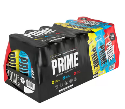Prime Bebida Hidratante 18 piezas de 500 ml - KOZ