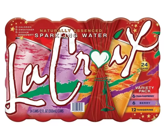 LaCroix Bebida Carbonatada 24 pzas de 355 ml - .