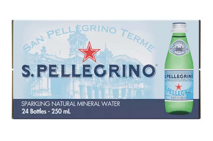 San Pellegrino Agua Mineral 24 piezas de 250 ml - KOZ