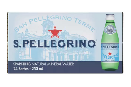 San Pellegrino Agua Mineral 24 piezas de 250 ml - KOZ
