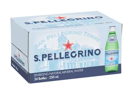 San Pellegrino Agua Mineral 24 piezas de 250 ml - KOZ
