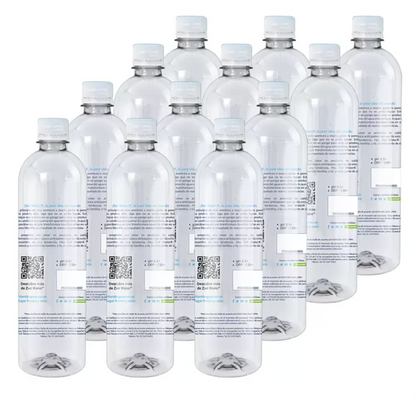 Zoé Water Agua Alcalina 12 piezas de 500 ml - .