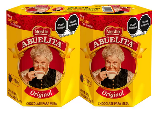 Chocolate Abuelita 2 piezas de 630 grs
