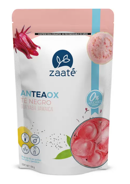 Zaaté Té Negro Guayaba Jamaica 0 Azúcar 700 gr - .