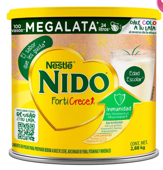 Nido Leche En Polvo Entera Fortificada 2.88 kg - KOZ