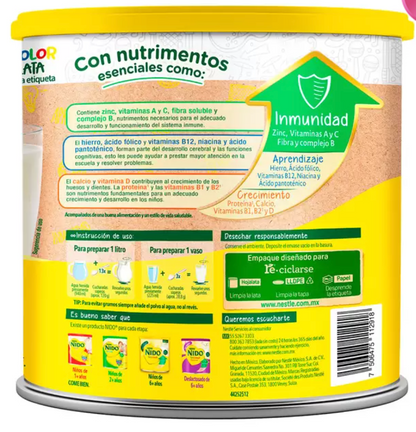 Nido Leche En Polvo Entera Fortificada 2.88 kg - KOZ