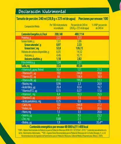 Nido Leche En Polvo Entera Fortificada 2.88 kg - KOZ