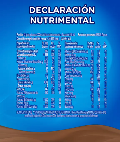 Choco Milk Chocolate en Polvo Fortificado 2 kg - KOZ