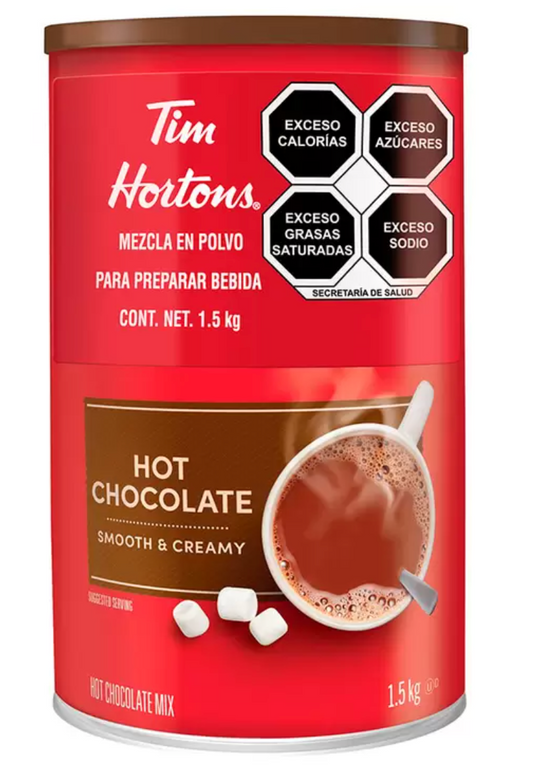 Tim Hortons Chocolate en Polvo 1.5 kg - KOZ