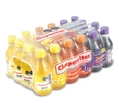 Chaparritas 24 piezas de 250  ml - .