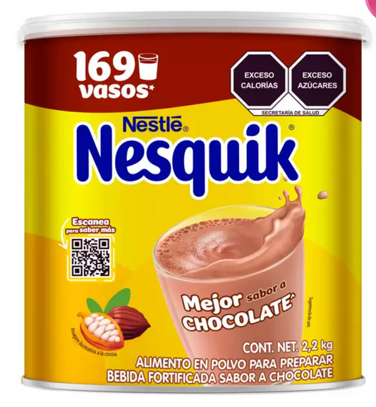 Nesquik Chocolate En Polvo 2.2 kg - .