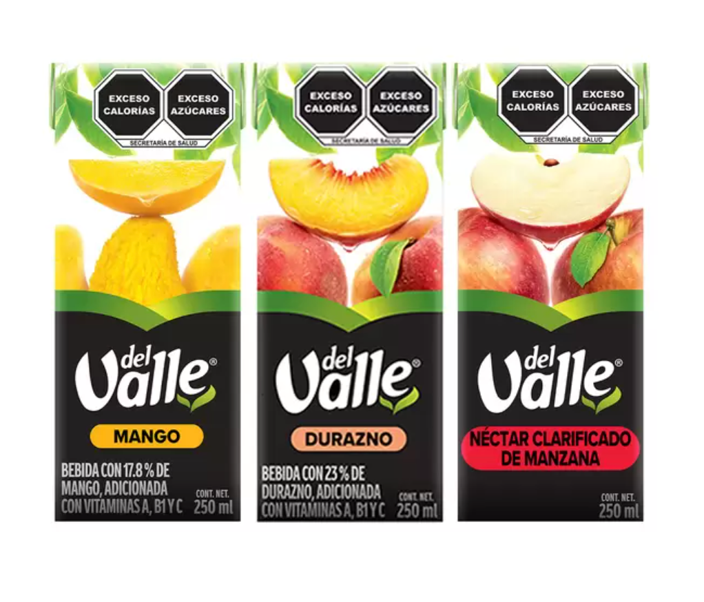 Del Valle Kids Jugos Surtidos 40 piezas de 250ml - KOZ