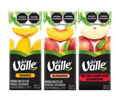 Del Valle Kids Jugos Surtidos 40 piezas de 250ml - .