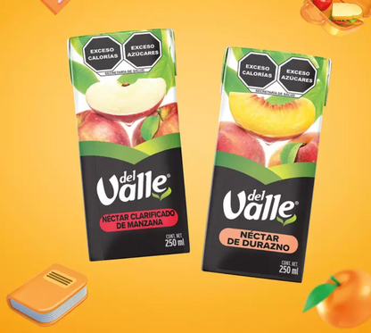 Del Valle Kids Jugos Surtidos 40 piezas de 250ml - .