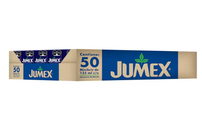 Jumex Bebidas de Sabores Surtidos 50 piezas de 125 ml - KOZ