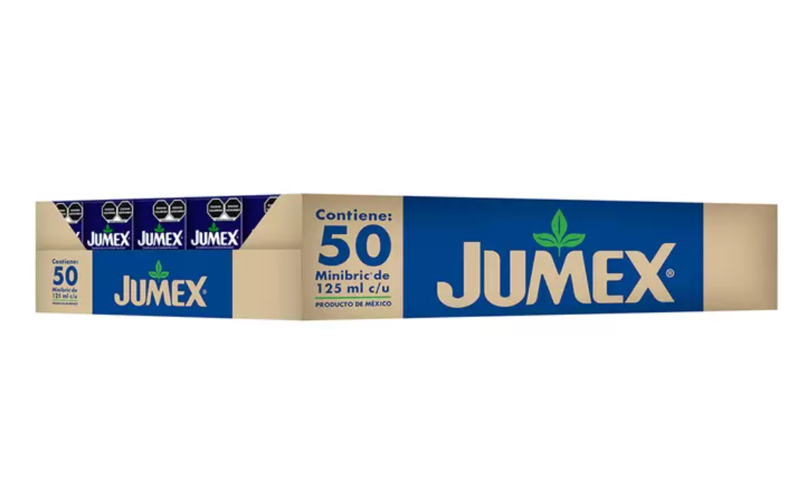 Jumex Bebidas de Sabores Surtidos 50 piezas de 125 ml - .