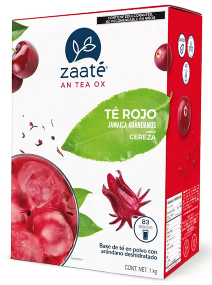 Zaaté Té Rojo Tisana Jamaica Arándano Sabor Cereza 1 kg - .