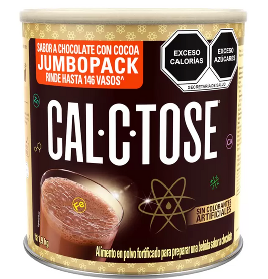 Cal-C-Tose Chocolate en Polvo Fortificado 1.9 kg - .