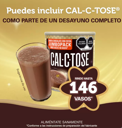 Cal-C-Tose Chocolate en Polvo Fortificado 1.9 kg - KOZ