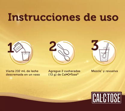 Cal-C-Tose Chocolate en Polvo Fortificado 1.9 kg - KOZ