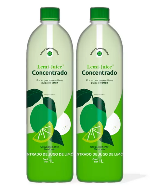 Lemi-Juice Jugo De Limón Concentrado 2 piezas de 1 L - KOZ