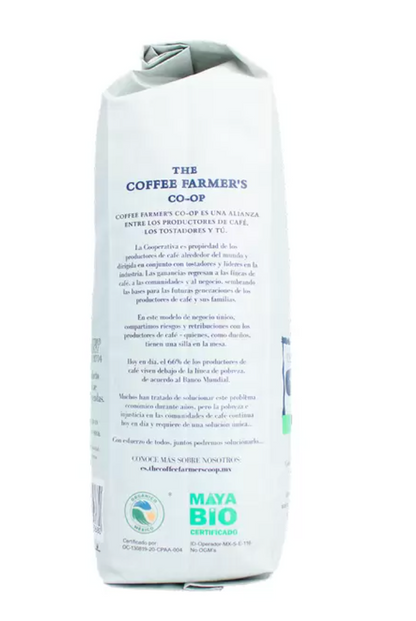 The Coffee Farmer’s Coop, Café Granos de Barista 100% Orgánico 1 kg - .