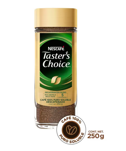 Taster's Choice Café Soluble Descafeinado 250 grs - .