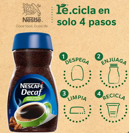 Nescafé Decaf Café Soluble Descafeinado 300 grs