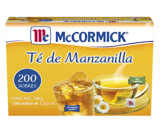 Mccormick Té de Manzanilla 200 sobres - .