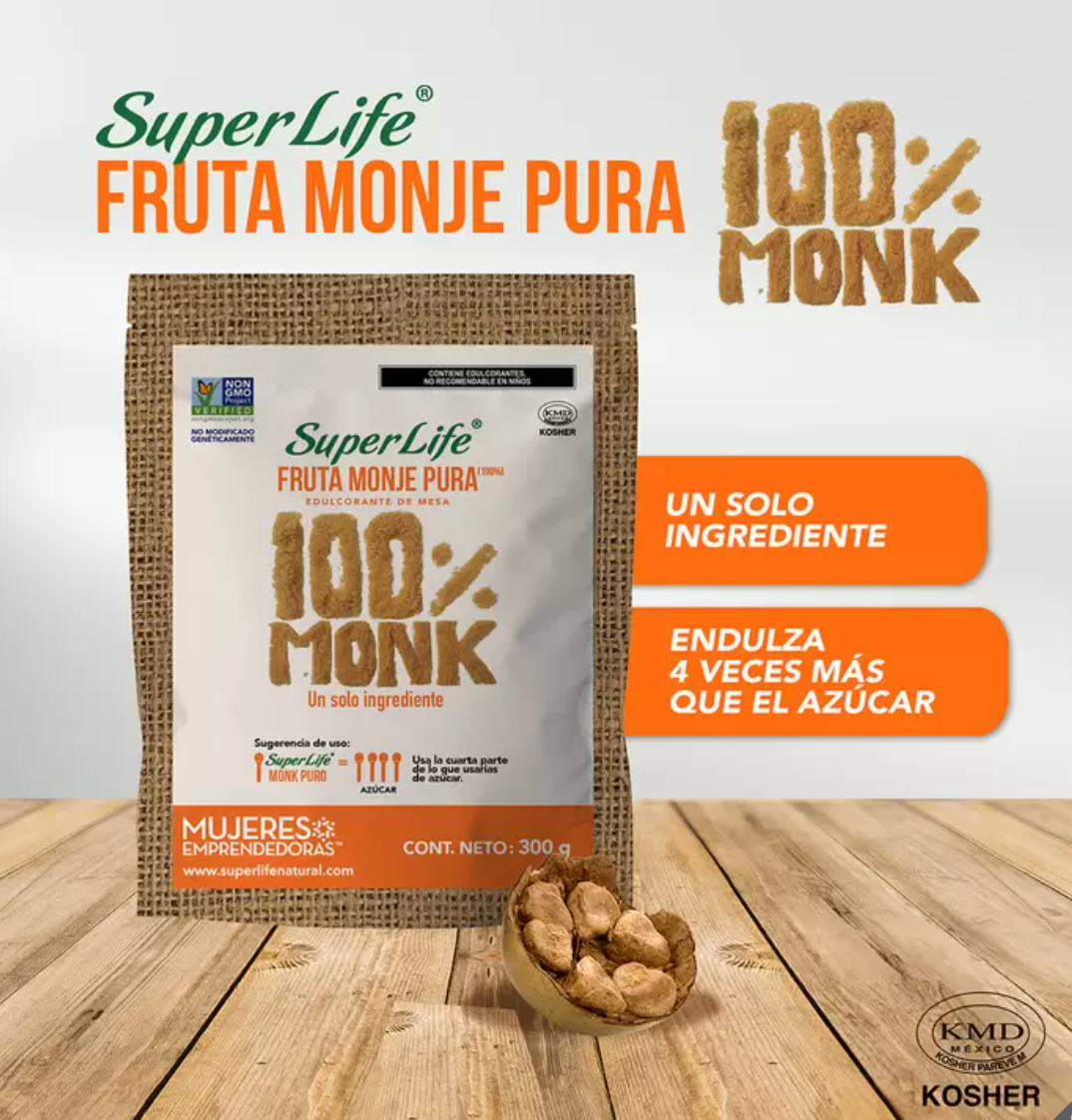 Super Life Fruta Del Monje Pura 300 grs - KOZ