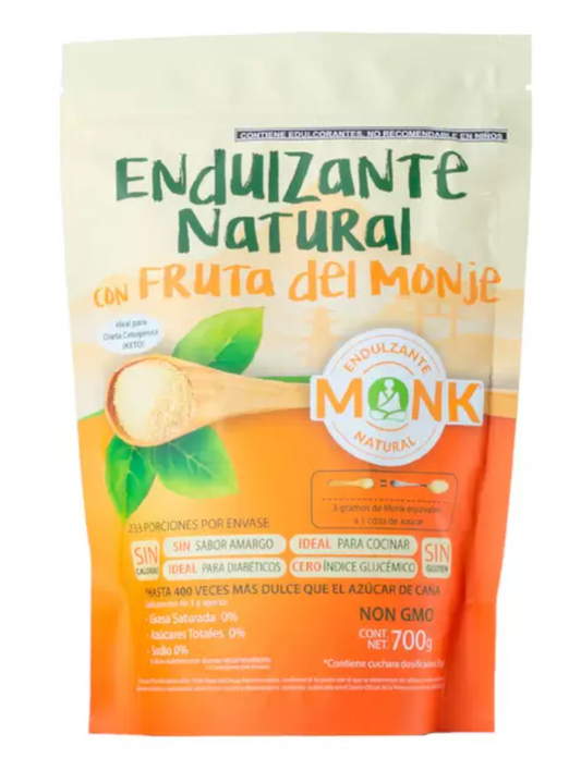 Monk Endulzante Natural con Fruta del Monje 700 grs - KOZ