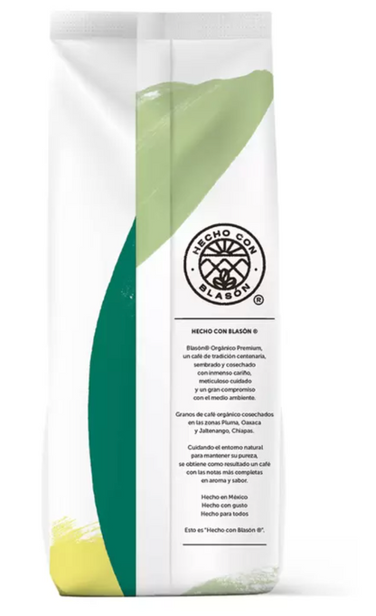 Blasón Café Orgánico en Grano 1 kg - KOZ