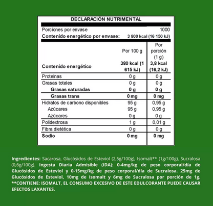 Svetia Edulcorante Granulado 1 kg - KOZ