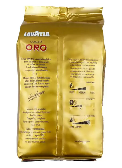 Lavazza Café Qualitá Oro En Grano Entero 1 kg - .