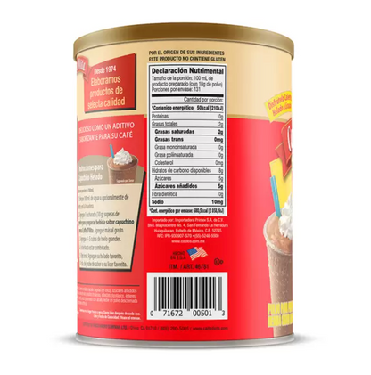 Caffe D´Vita Bebida en polvo Sabor Capuchino Moca 1.31 kg - KOZ