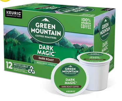 Keurig, Green Mountain Coffee Roasters Dark Magic, 72 cápsulas K-Cup - KOZ
