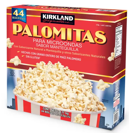 Kirkland Signature Palomitas Sabor Mantequilla 44 pzas de 93.5 grs - KOZ