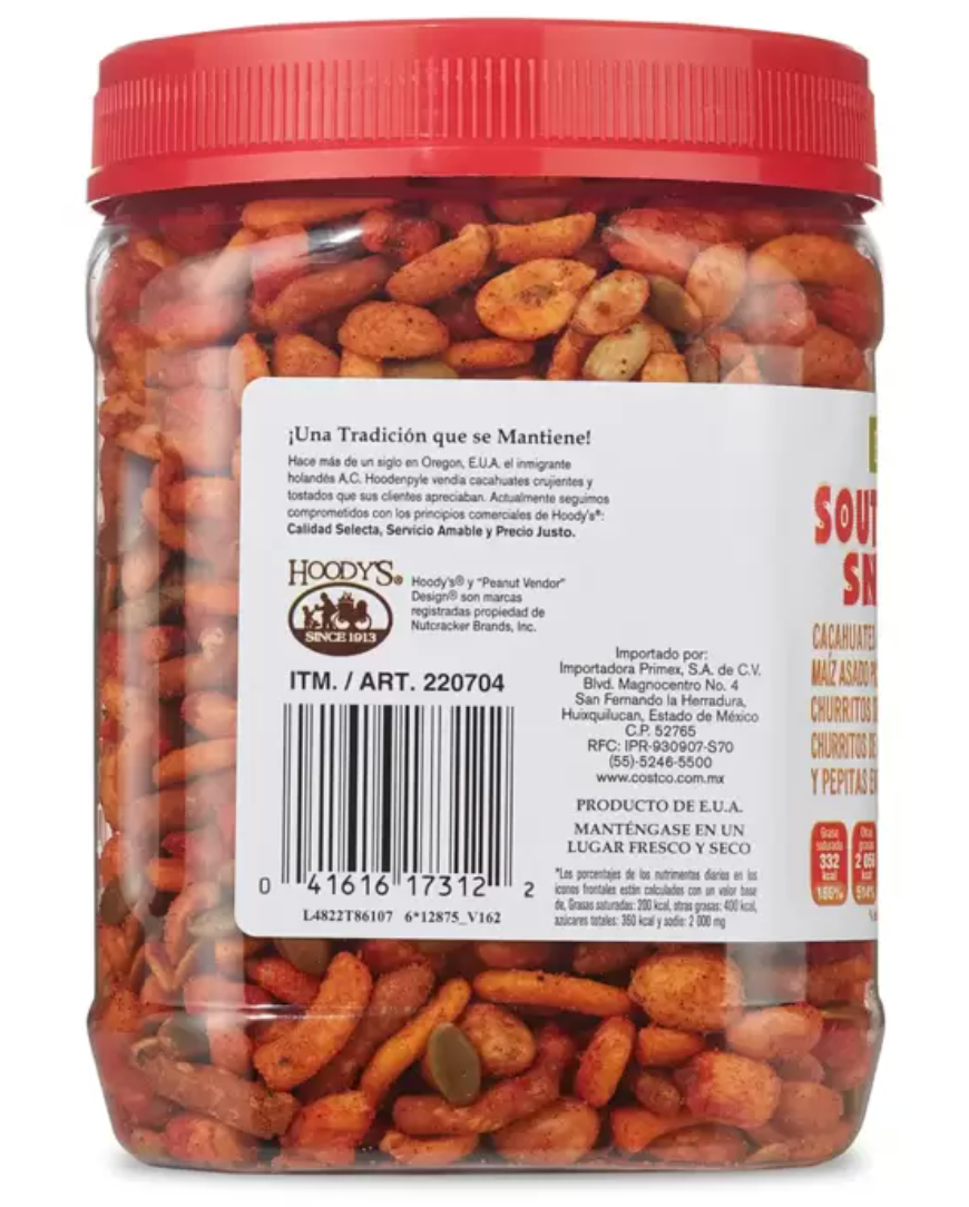 Hoody's Mezcla de Botana Picante 737 grs - KOZ