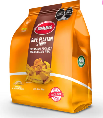 Tumbis Plátano Maduro En Tiras 700 grs - .