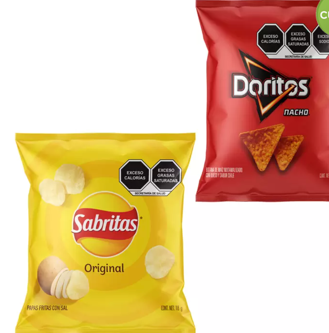 Sabritas Papas Surtidas Minis 50 piezas - KOZ