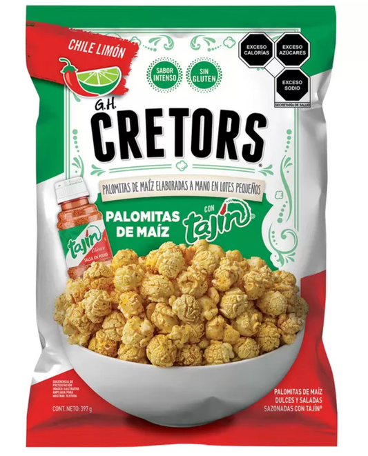 G.H Cretors Palomitas de Maíz Dulces y Saladas Sazonadas con Tajín 397 grs - KOZ