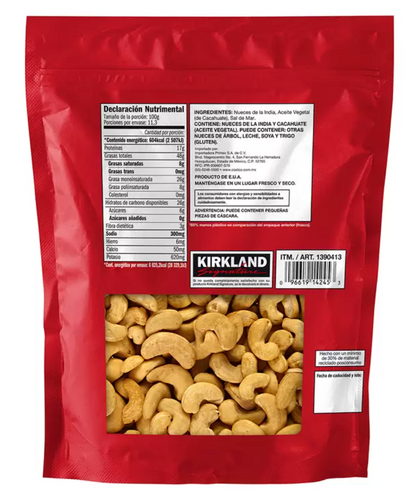 Kirkland Signature Nueces de la India 1.1 kg - KOZ