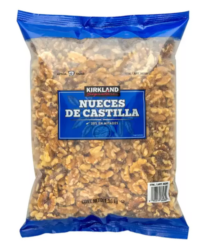 Kirkland Signature Nuez de Castilla en Mitades 1.36 kg - KOZ