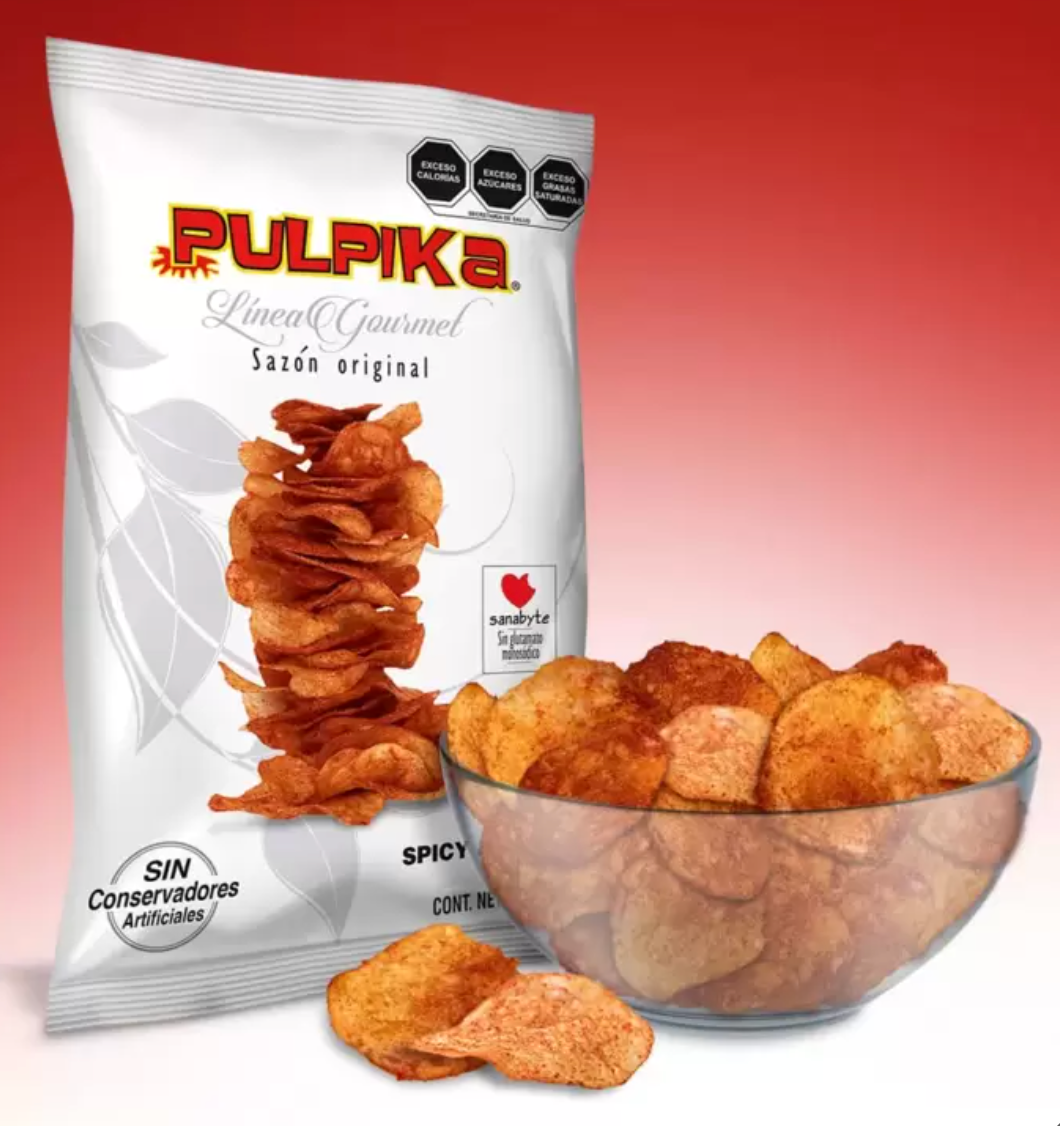 Pulpika Papas Sazón Natural Picante y Dulce 600 grs - .