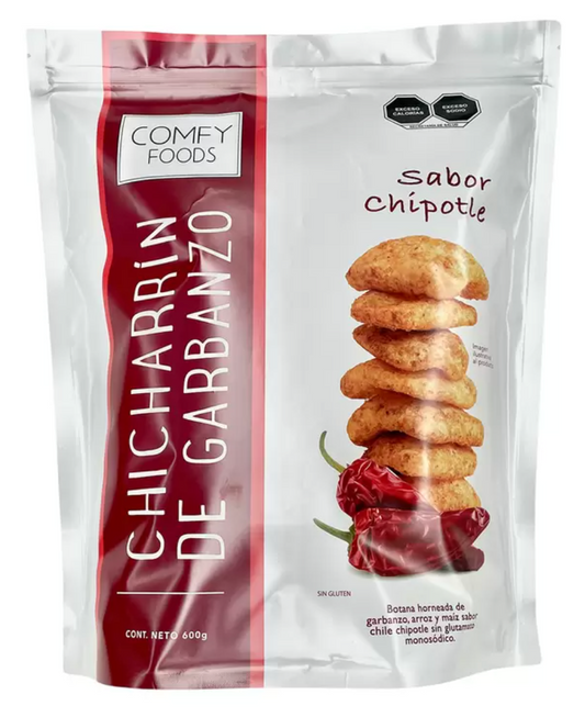 Comfy Foods Chicharrín de Garbanzo 600 grs - KOZ