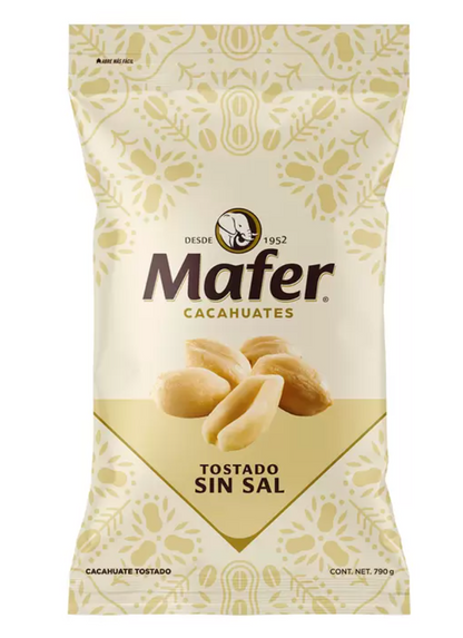 Mafer Cacahuate sin Sal 790 grs - .